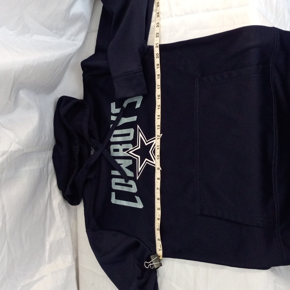 NFL DALLAS COWBOYS AUTHENTIC SIZE M DARK BLUE - Picture 5 of 7